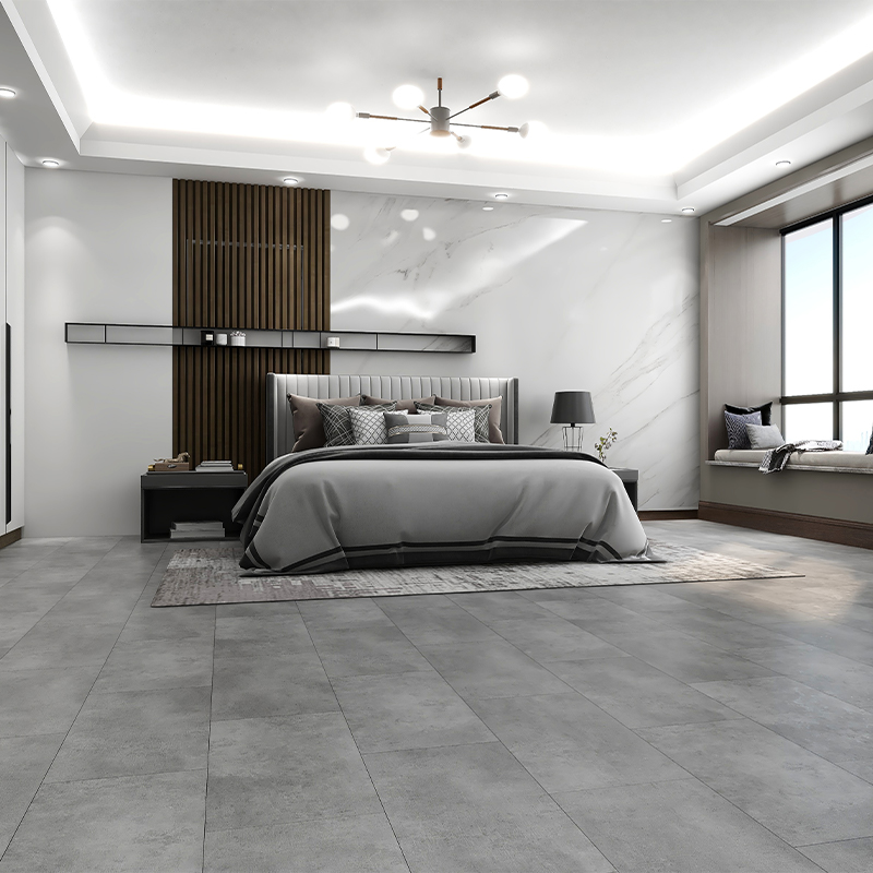 Sàn SPC Tile Look cho phòng khách và nhà bếp Sàn SPC Tile Look cho phòng khách và nhà bếp